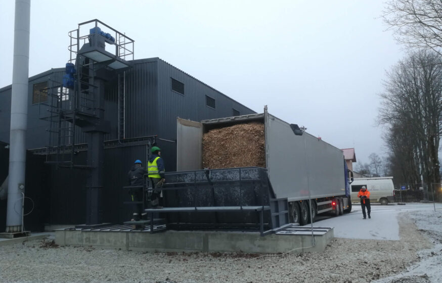 aseri biomass boiler house fuel loading