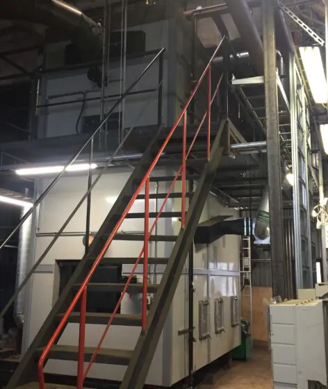 1,75MW hot water boiler