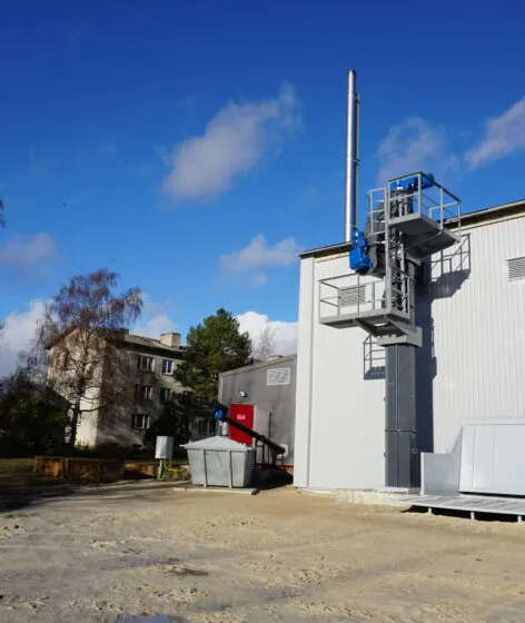 Rakke Metsa biofuel boiler house