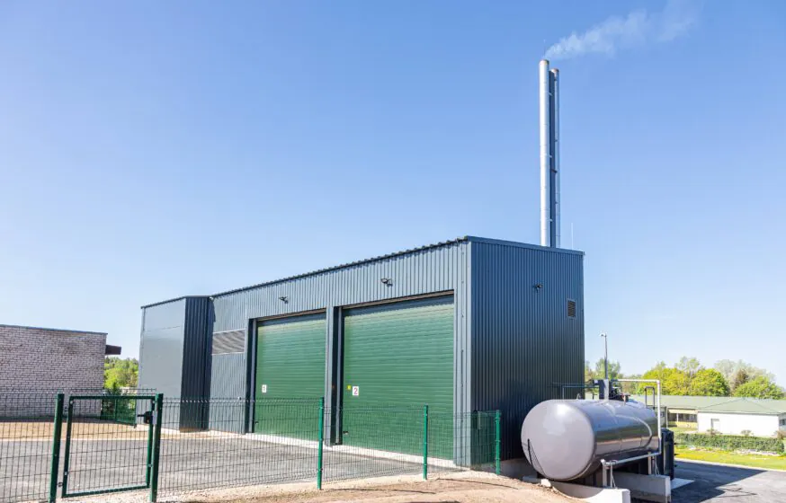 Rannu biofuel boiler house