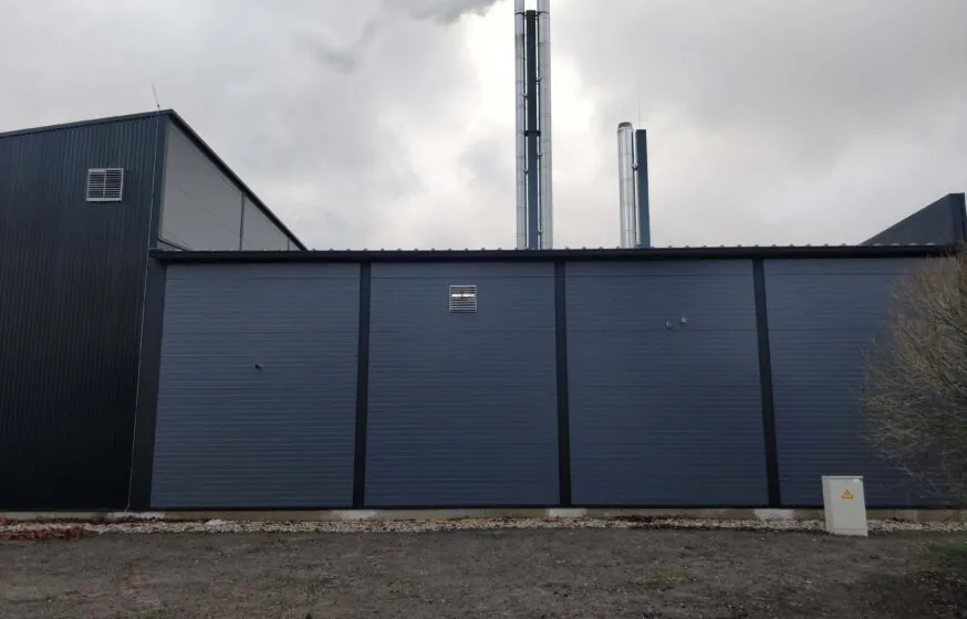 Sindi biomass boiler house